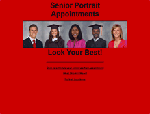 Tablet Screenshot of myseniorportrait.com